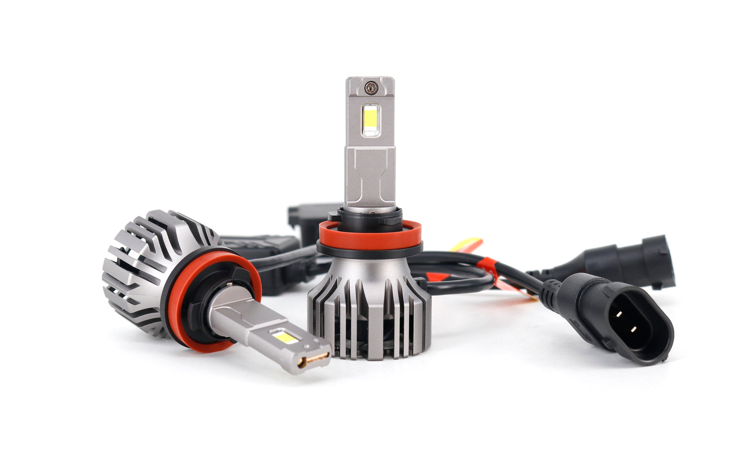 Diamond Vision LED FX5 LED Headlight Bulbs New for 2025, 38000 Lumen, 140W Max Brightness LED, 6500K Pure White, Double Wide LED Chip, available in multiple sizes, Canbus